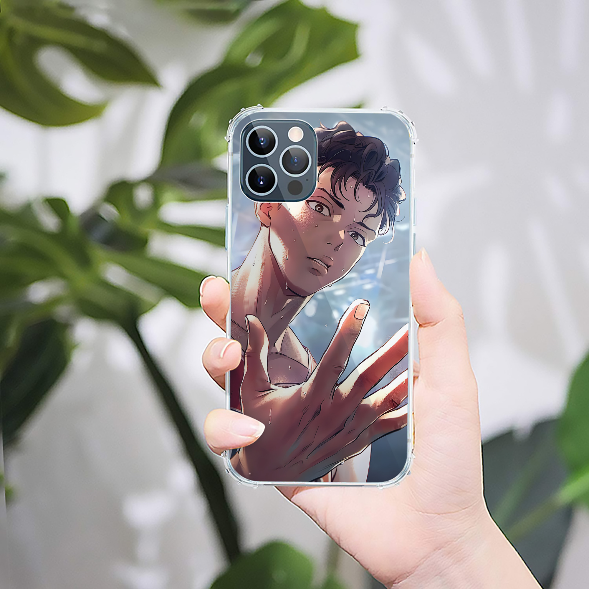 （画像用） SLAM DUNK／スラムダンク 【iPhone 12シリーズ対応】透明スマホケース（クリアソフトケース）